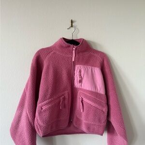 BDG Pink Fleece Jacket